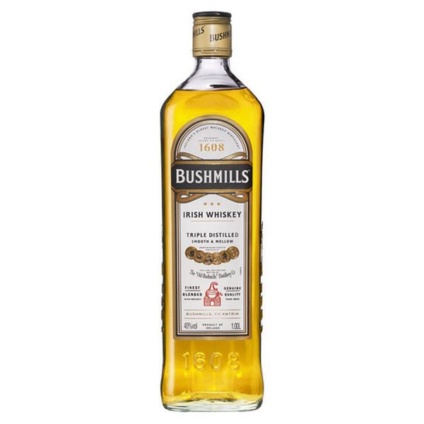 Bushmills Tripple Distilled  Single Malt Whisky 1L