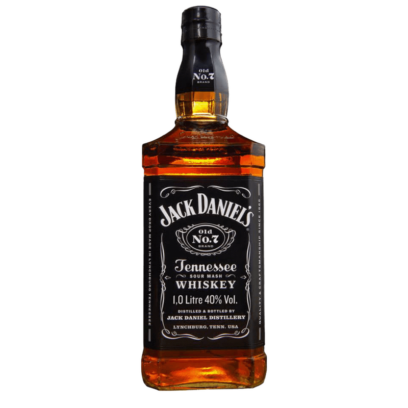 JACK DANIEL'S AMERICAN WHISKY 1 LITER GET FREE ROCK GLASSES